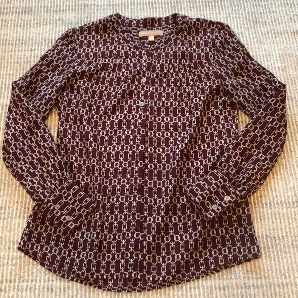 Silk Banana Republic shirt